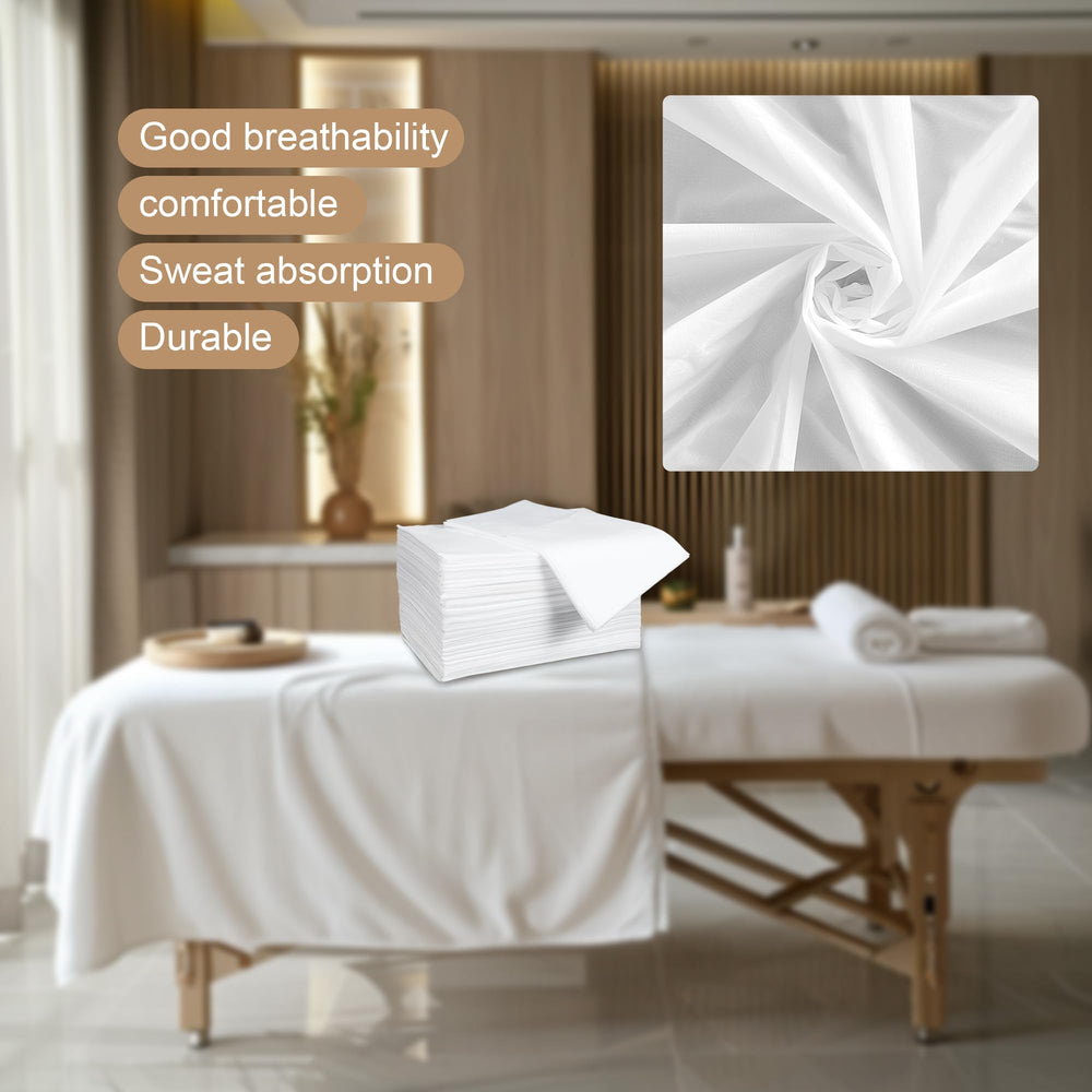 GGYKJSK disposable table cover helps eliminate laundry and mess after treatments.