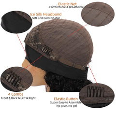Ghaadd headband wig glueless wear-and-go cap enables quick styling