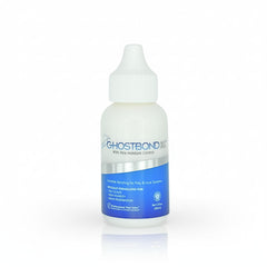 GhostBond XL bottle closeup shows water-resistant hold for secure wear