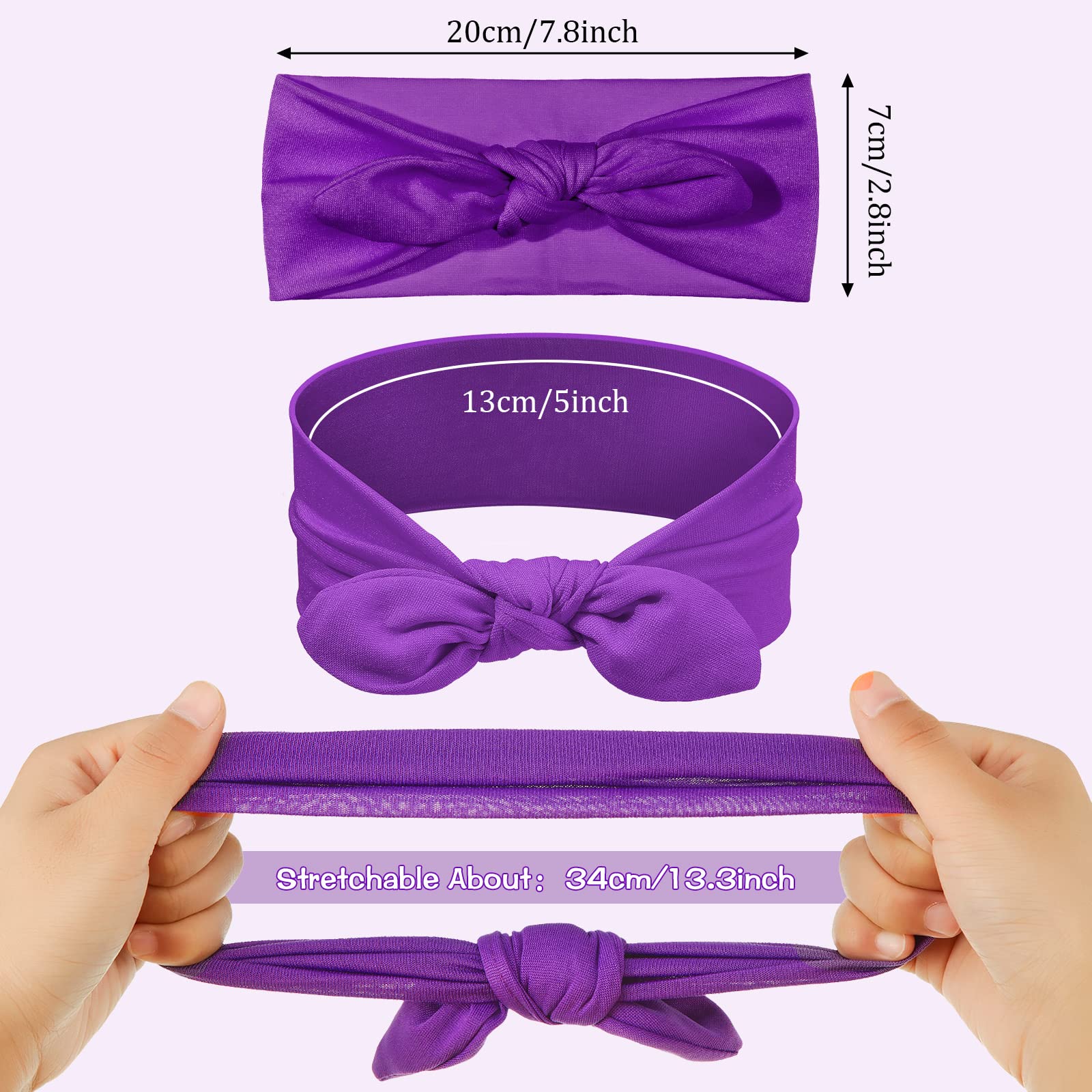 Giegxin headband 12 colors pack shown for outfit coordination