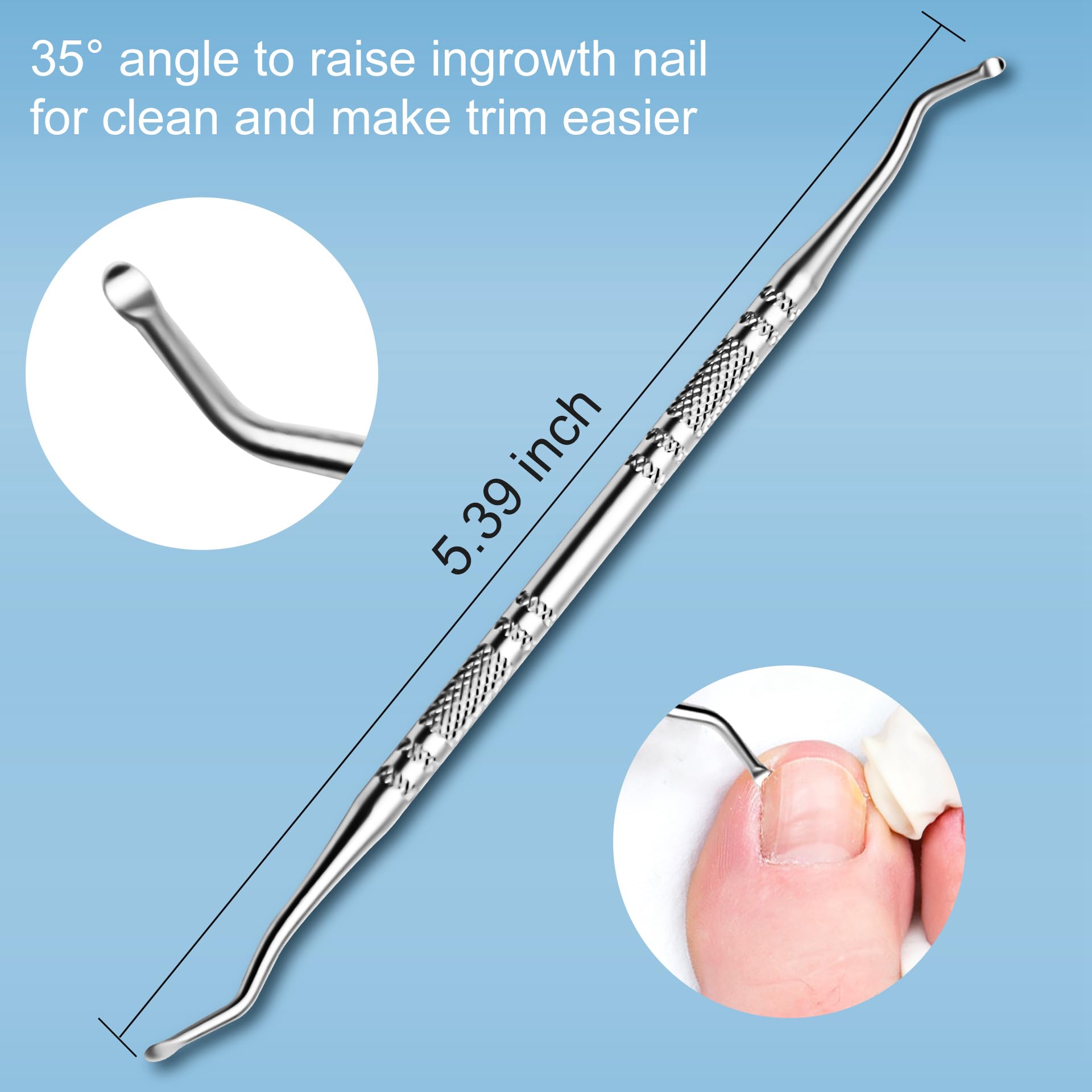 GIFBEA Nail Cleaner Kit compact set for comprehensive at-home nail care.