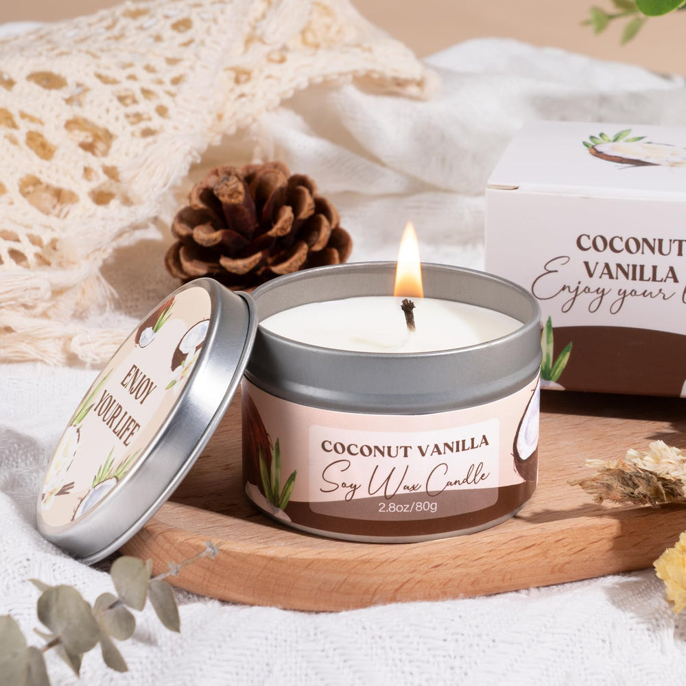 GiftPeak coconut salt scrub nourishes skin during a spa ritual.