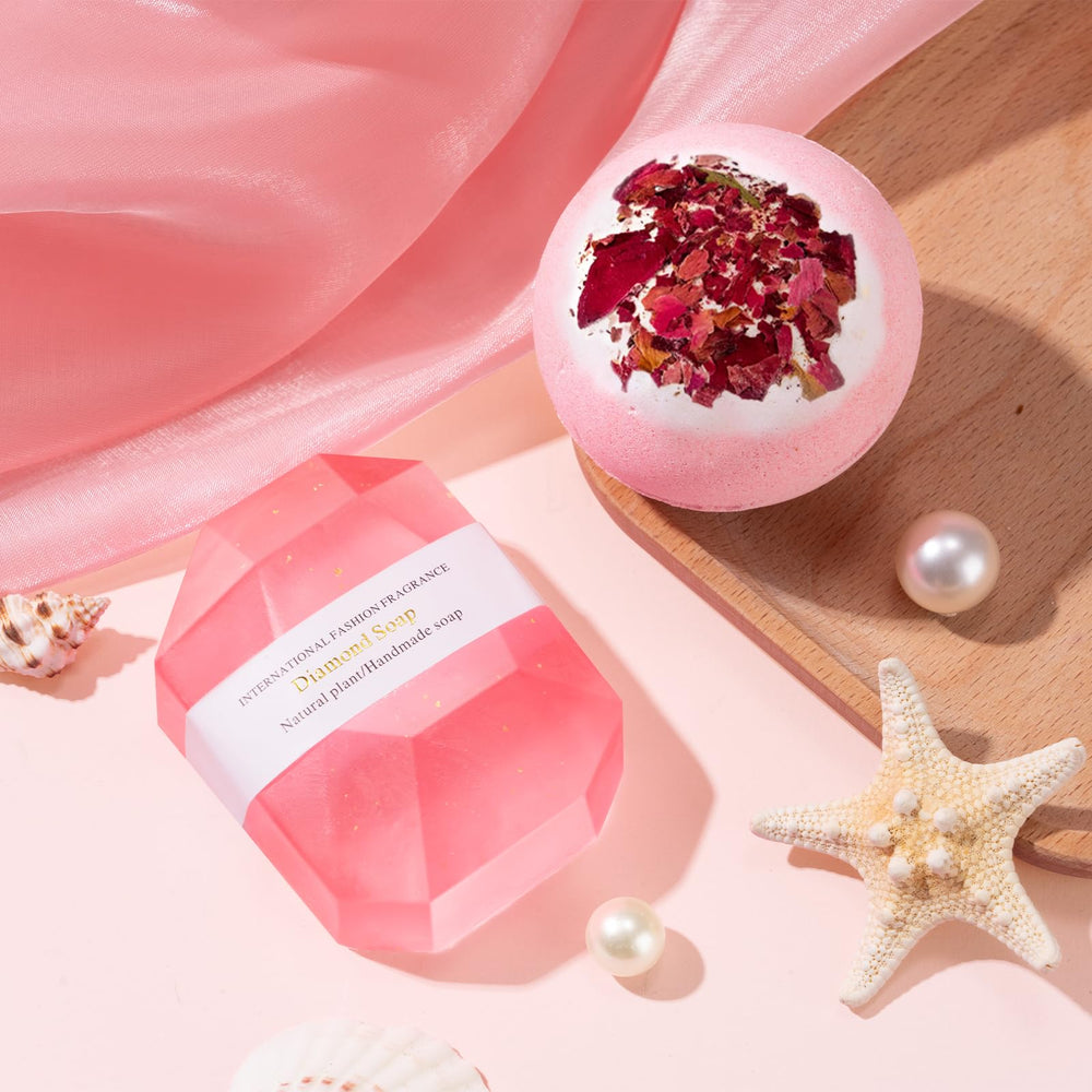 GiftPeak rose essential oil visual—gentle aromatherapy and skin care