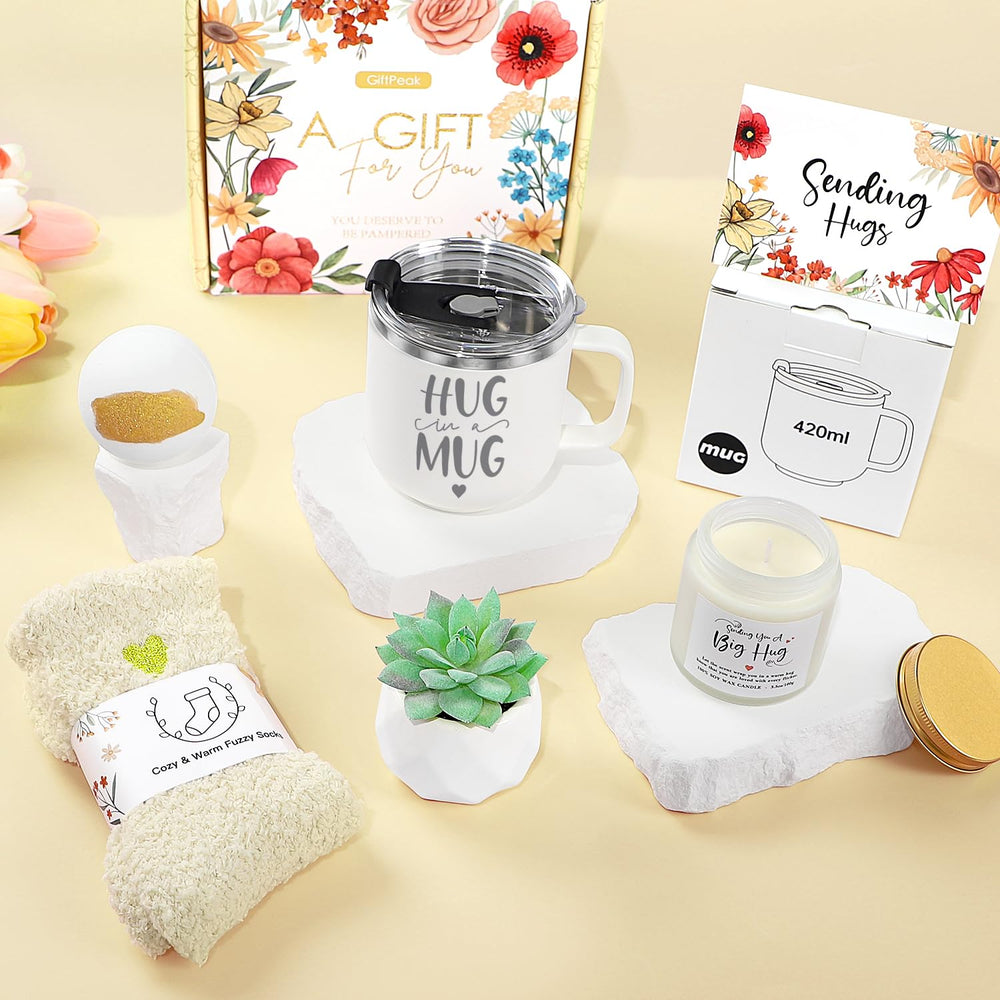 GiftPeak succulent plant pot conveys care during tough times.