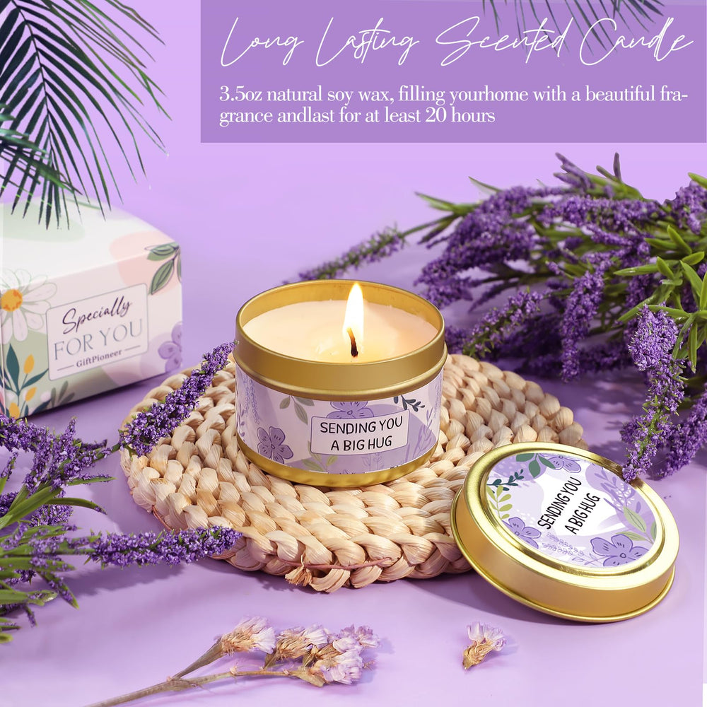 GiftPioneer bath bomb and soap duo offer a tranquil bath experience.