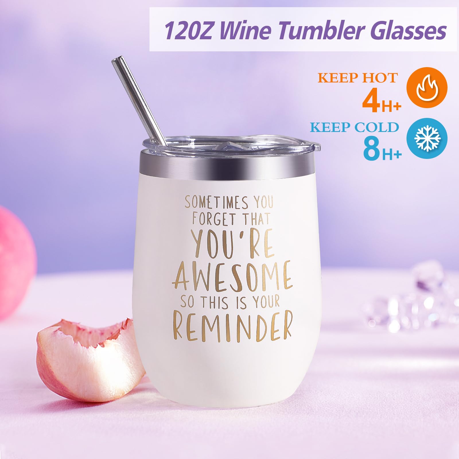 GiftPioneer scented candle fills space with relaxing aroma for spa-at-home ambiance.