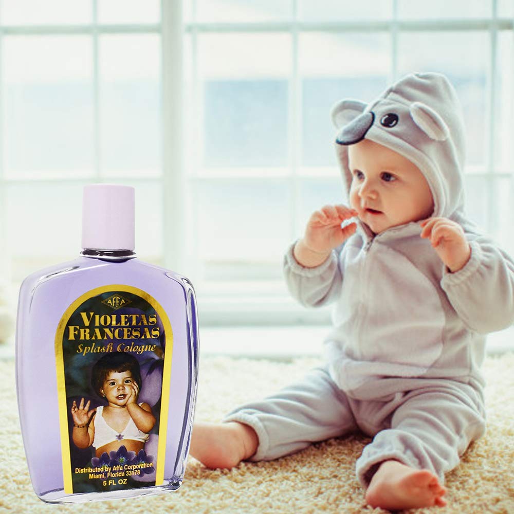 Gifts by Lulee Violeta Francesa Splash 5oz bottle label emphasizes lasting fragrance potential.