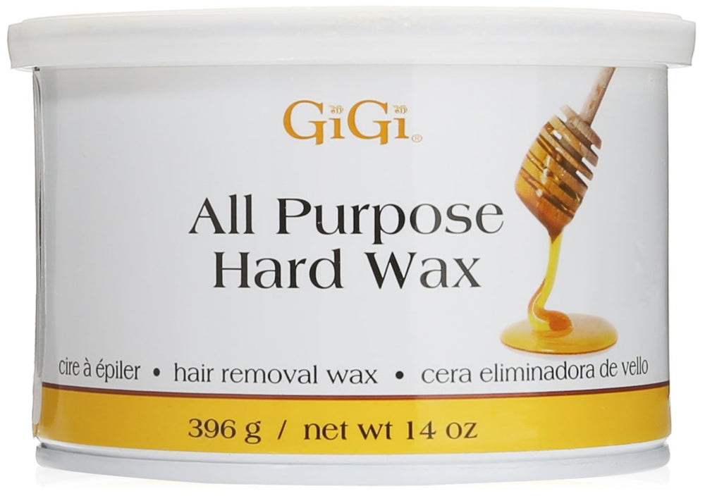 GIGI All Purpose Honee hard wax bottle ready for at-home waxing sessions