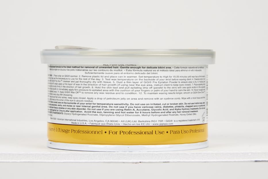 GiGi All Purpose Honee Wax demonstrates its cruelty-free promise.