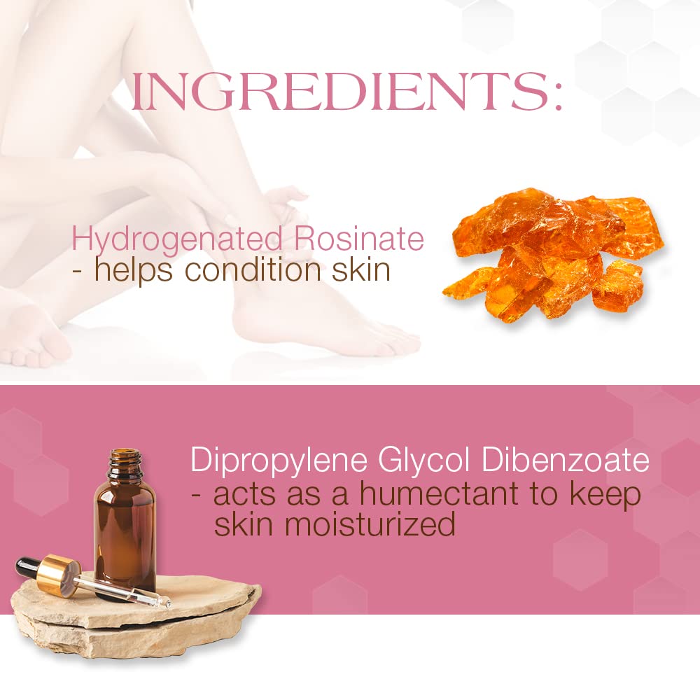 GIGI Creme Wax easy-to-use formula for facial and body waxing, with mild exfoliation.
