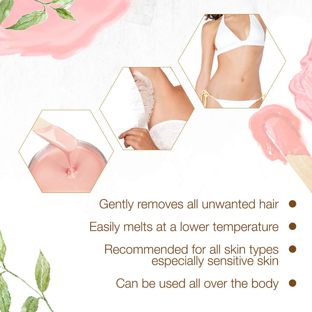 GIGI Creme Wax skin-after-removal yields smooth, hair-free results.