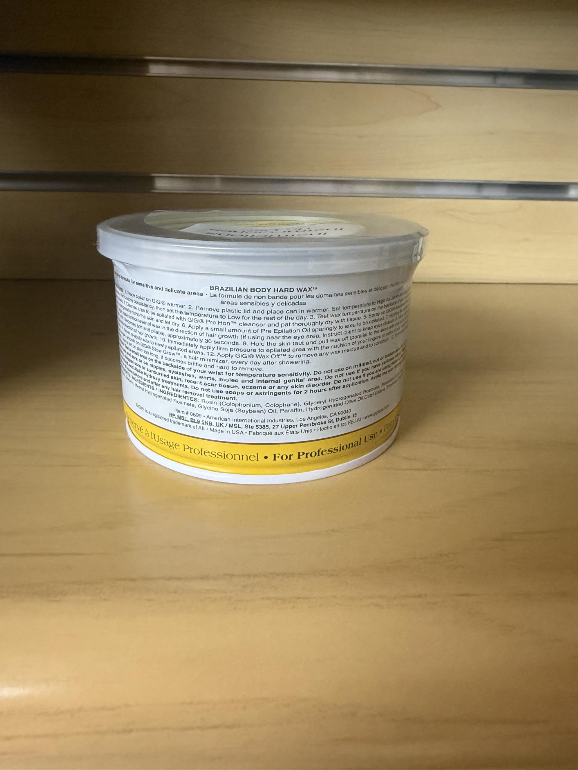 GIGI cruelty-free brand logo emphasizes ethical waxing you can trust.