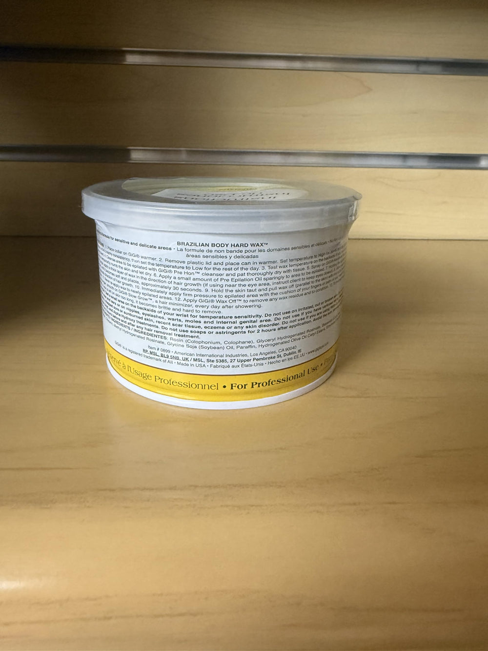 GIGI cruelty-free brand logo emphasizes ethical waxing you can trust.