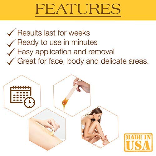 GIGI face and body wax use with this kit for versatile care