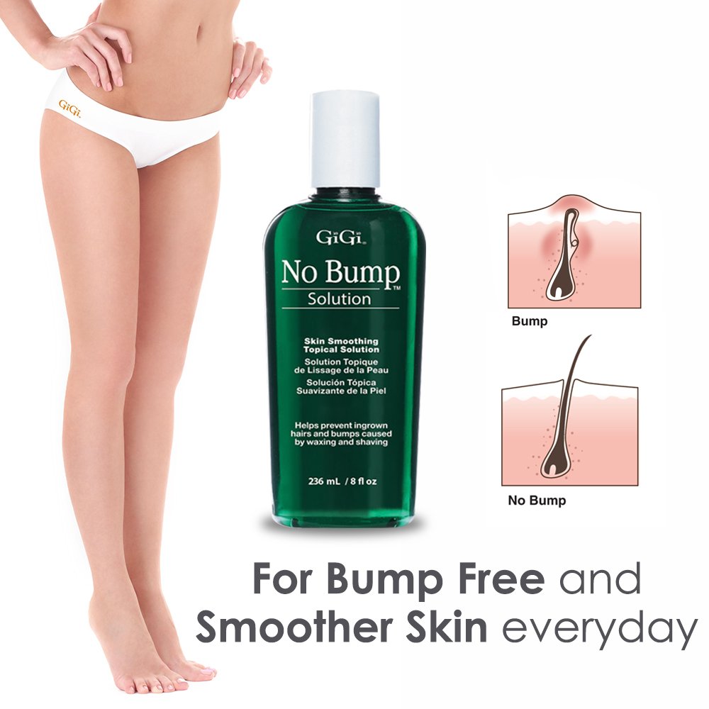 GIGI No Bump formula with glycerin hydrates the skin and supports barrier.