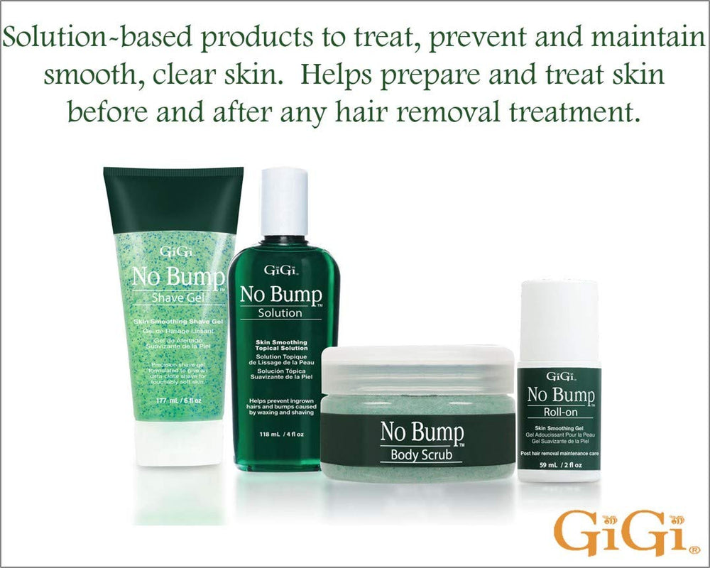 Leak-proof packaging of GIGI No Bump bottle for safe travel.