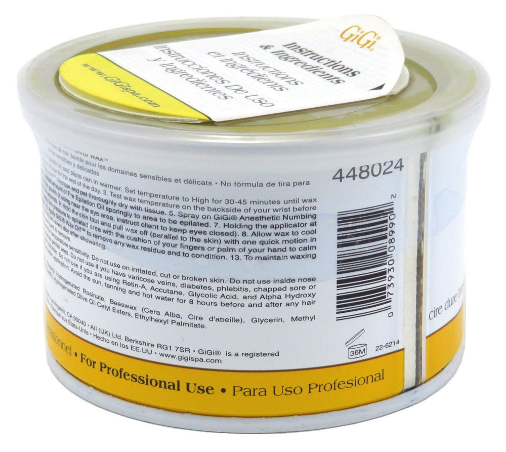 GiGi Brazilian Body Hard Wax 3-pack view showcases value-packed kit for home waxing.