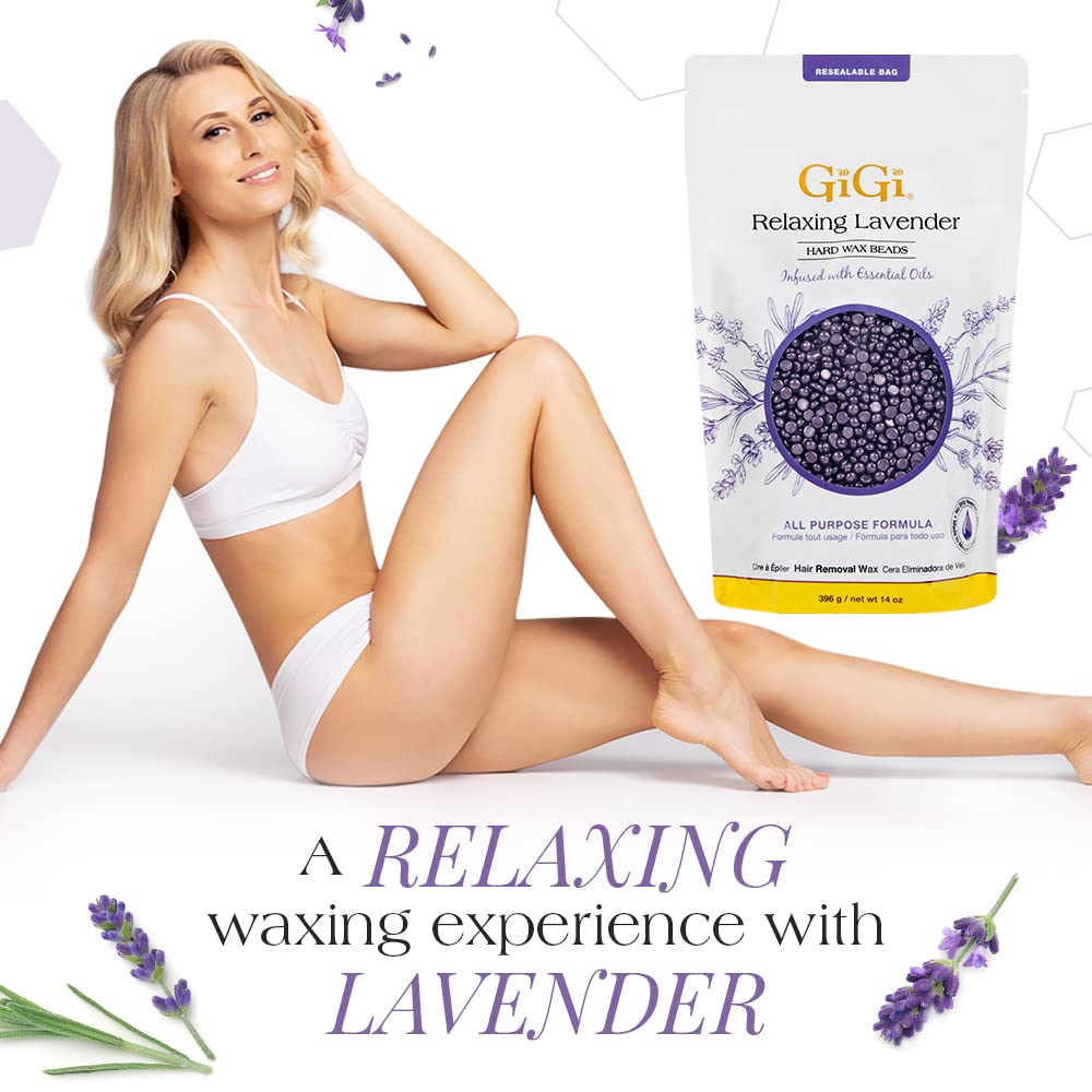 GiGi hard wax beads offer no-strips flexibility for multiple areas