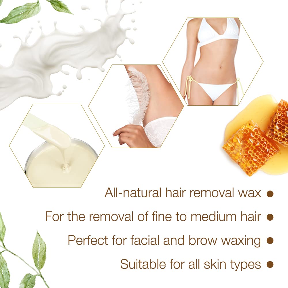 GiGi Honee wax for delicate parts supports comfortable waxing.