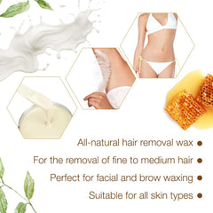 GiGi Honee wax for delicate parts supports comfortable waxing.