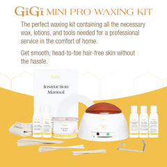 GiGi Mini Pro Waxing Kit all-purpose honee: versatile wax for smoother facial and body hair removal