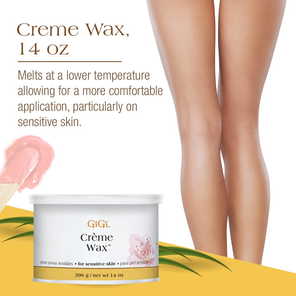 GiGi Mini Pro Waxing Kit chamomile soothing: helps soothe sensitive skin during waxing