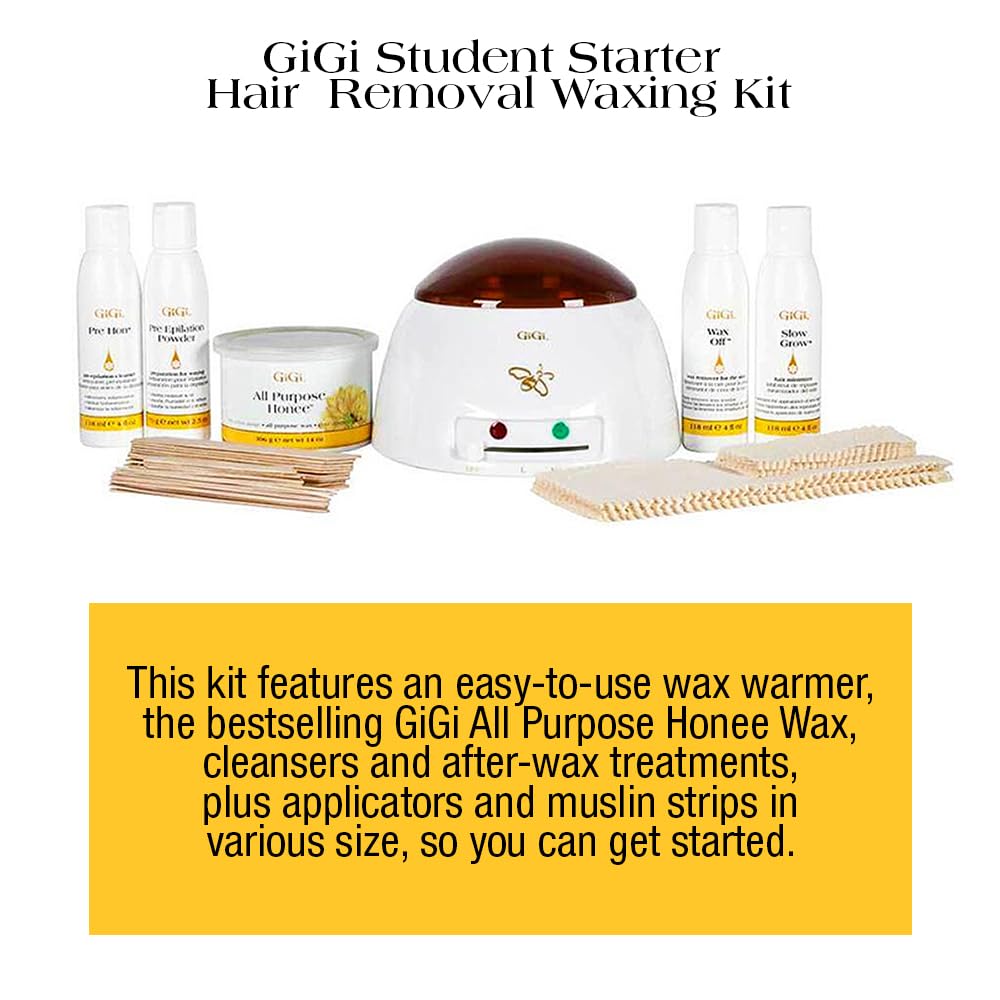GIGI All-Purpose Honee Wax for gentle, effective waxing at home