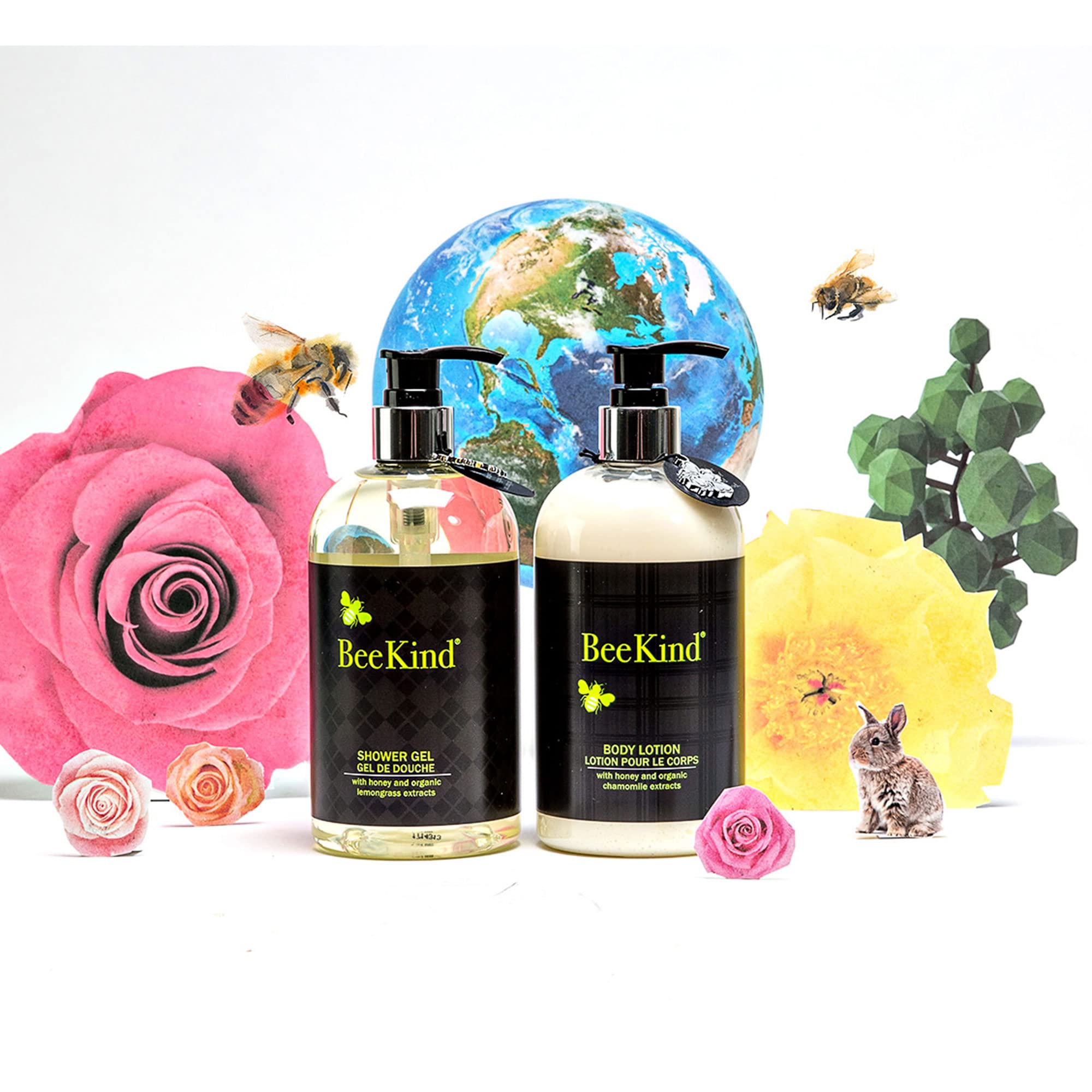 Gilchrist & Soames BeeKind recyclable packaging shown encourages sustainable beauty choices.