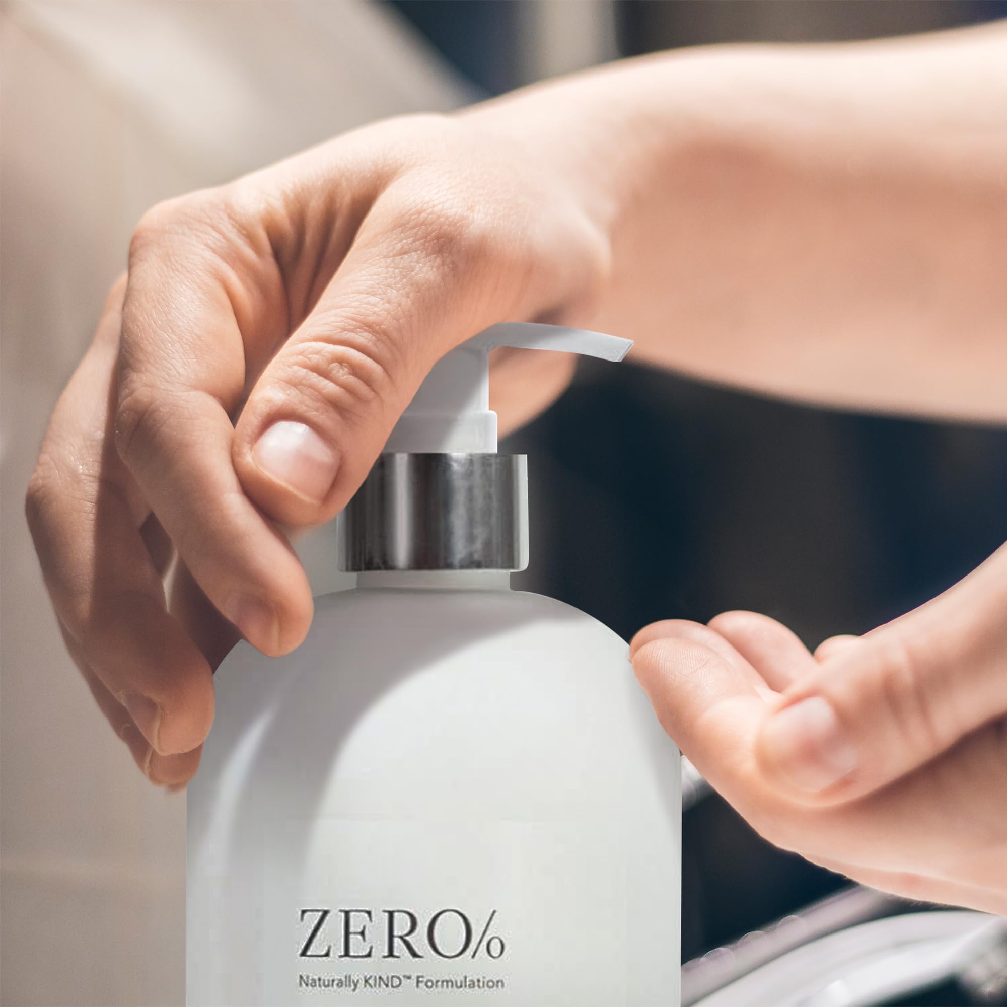 Gilchrist & Soames Zero% ingredients list highlights absence of parabens and sulfates.