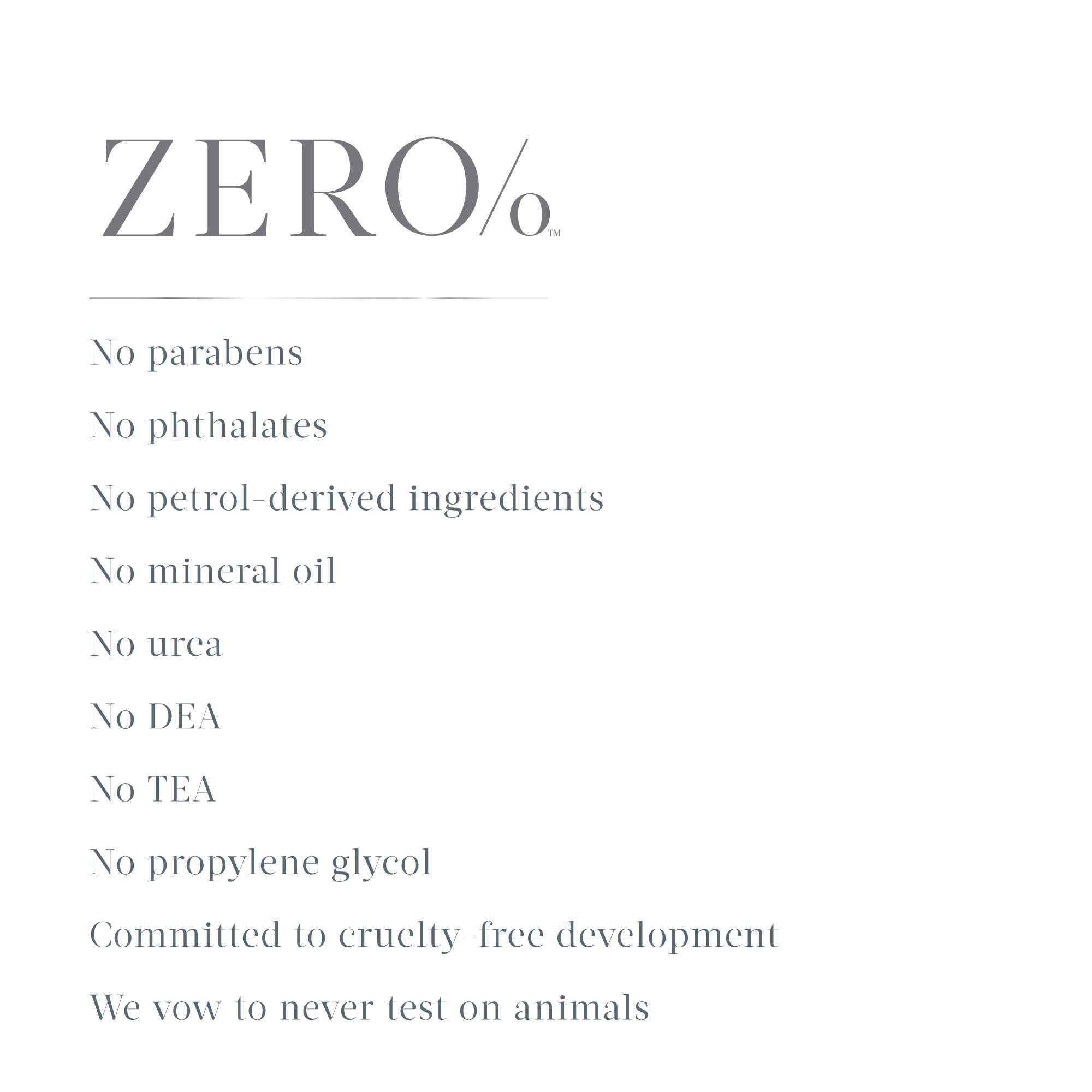 Gilchrist & Soames Zero% shower gel closeup emphasizing nature-inspired fragrance