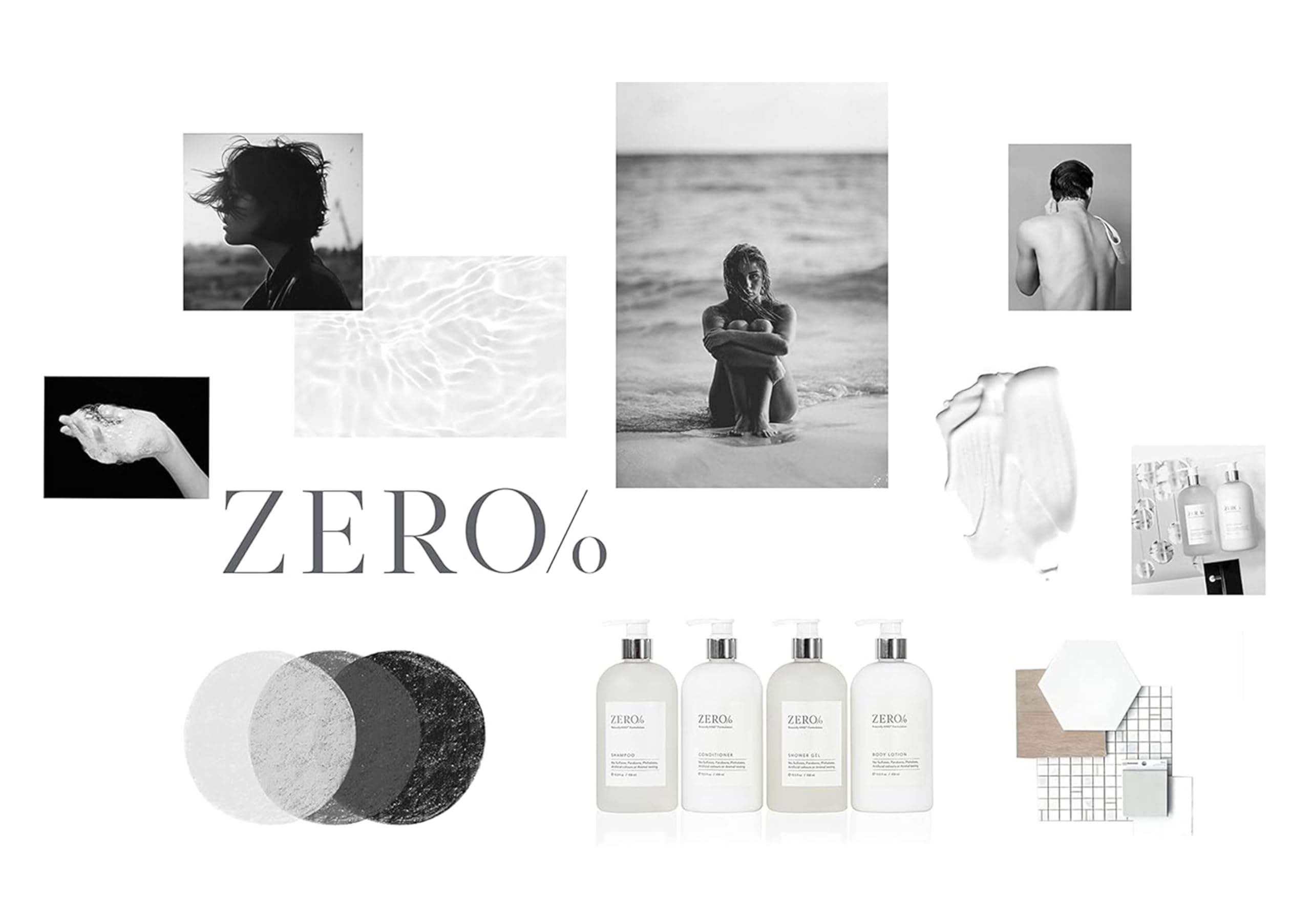 Gilchrist & Soames Zero% bottle on the shelf signals eco-friendly luxury and everyday care.