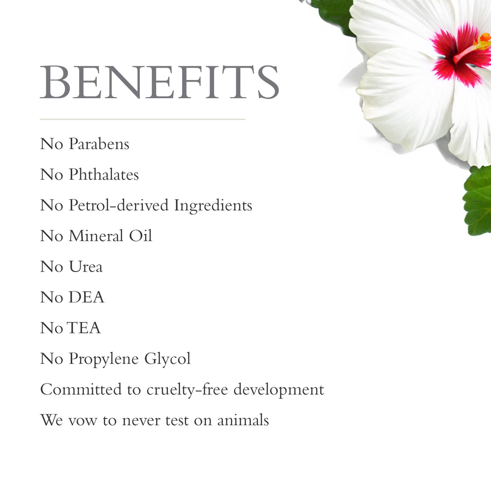 Gilchrist & Soames Zero% packaging close-up communicates cruelty-free, paraben-free formulation.