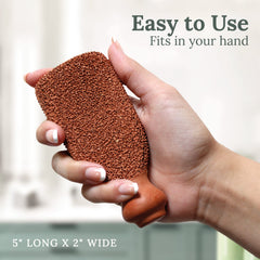 GILDEN TREE pumice stone large scrub surface speeds foot care.