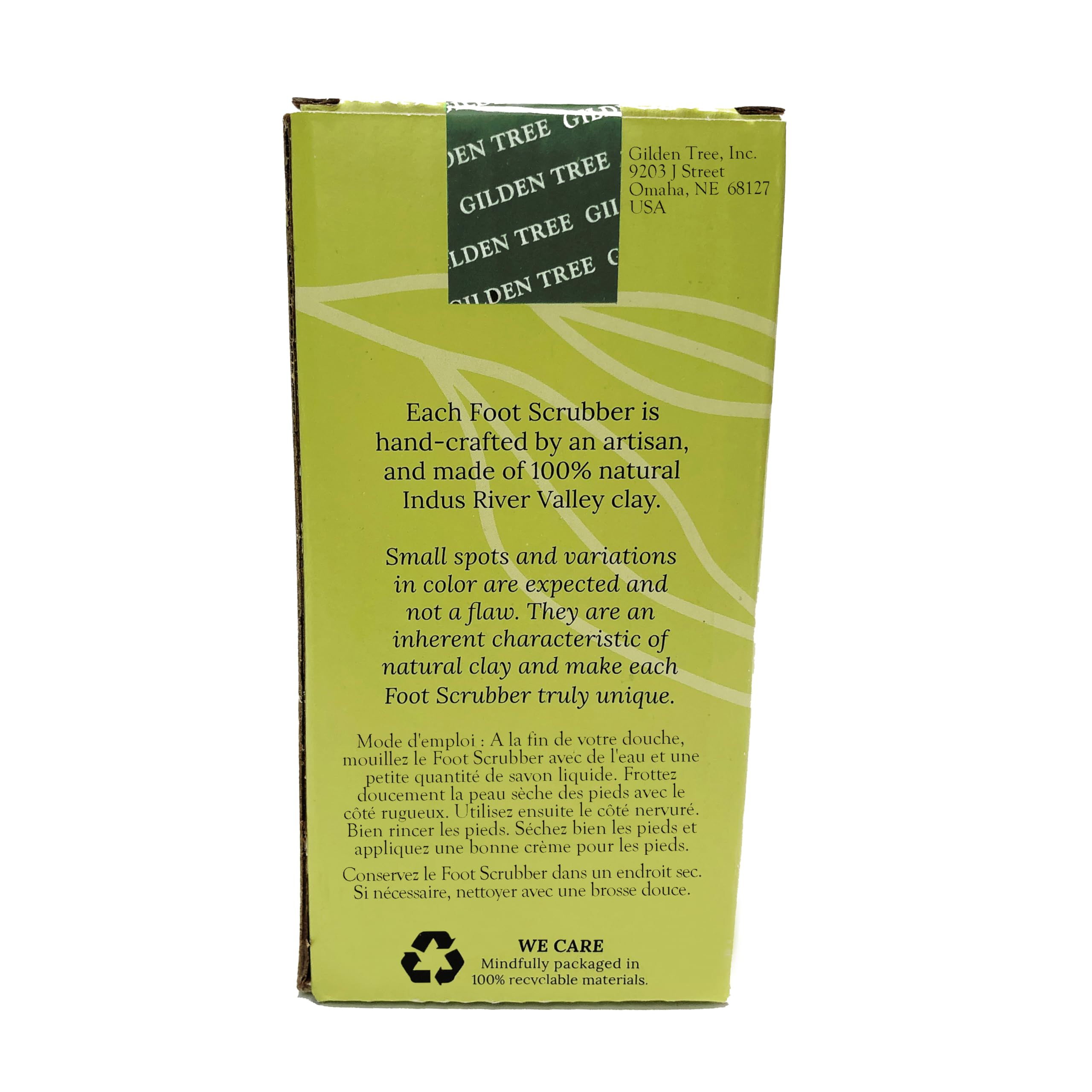 GILDEN TREE pumice stone pedicure tool for home spa routines.