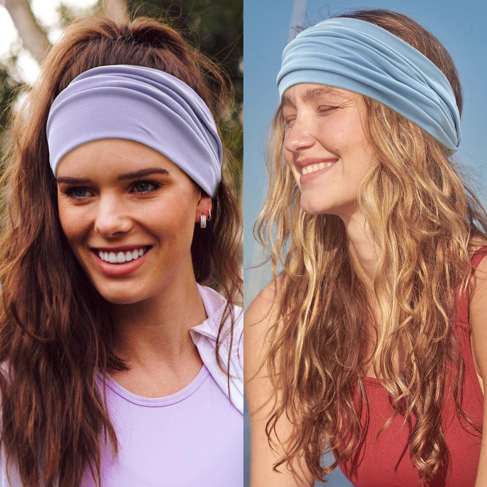 GiLi African turbans-inspired knotted design adds versatile style.