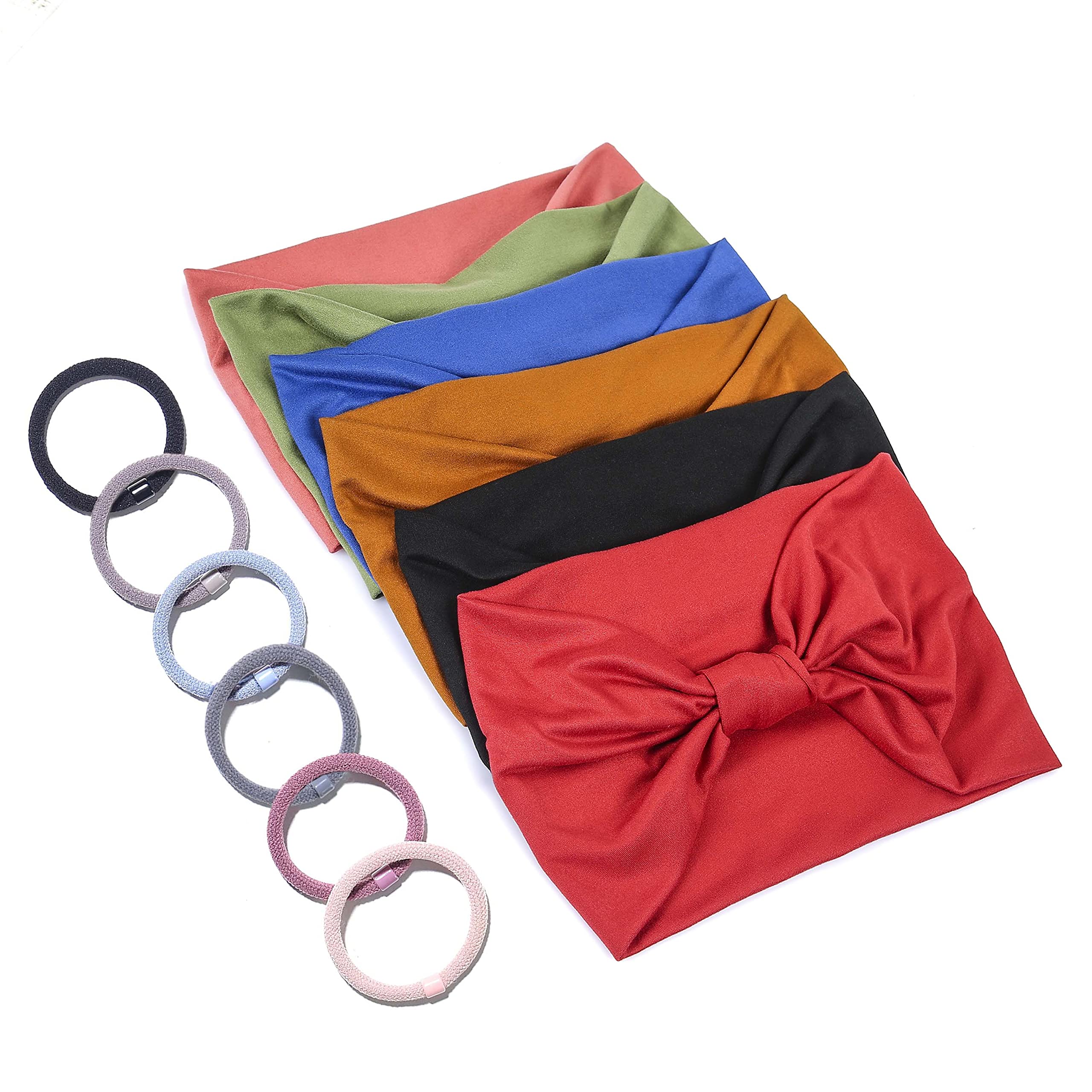 GiLi African-turban style GiLi headbands with cotton fabric and knot design