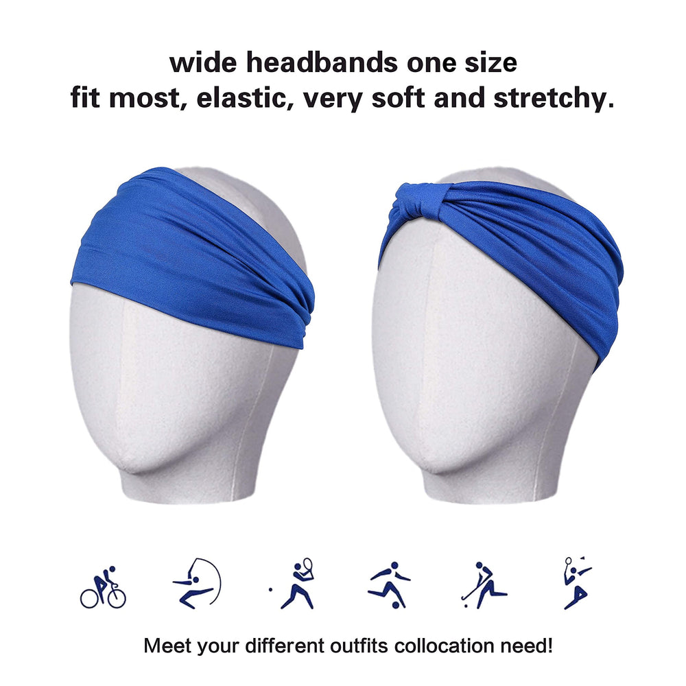 GiLi headbands come in colorful knotted styles for versatile workout looks
