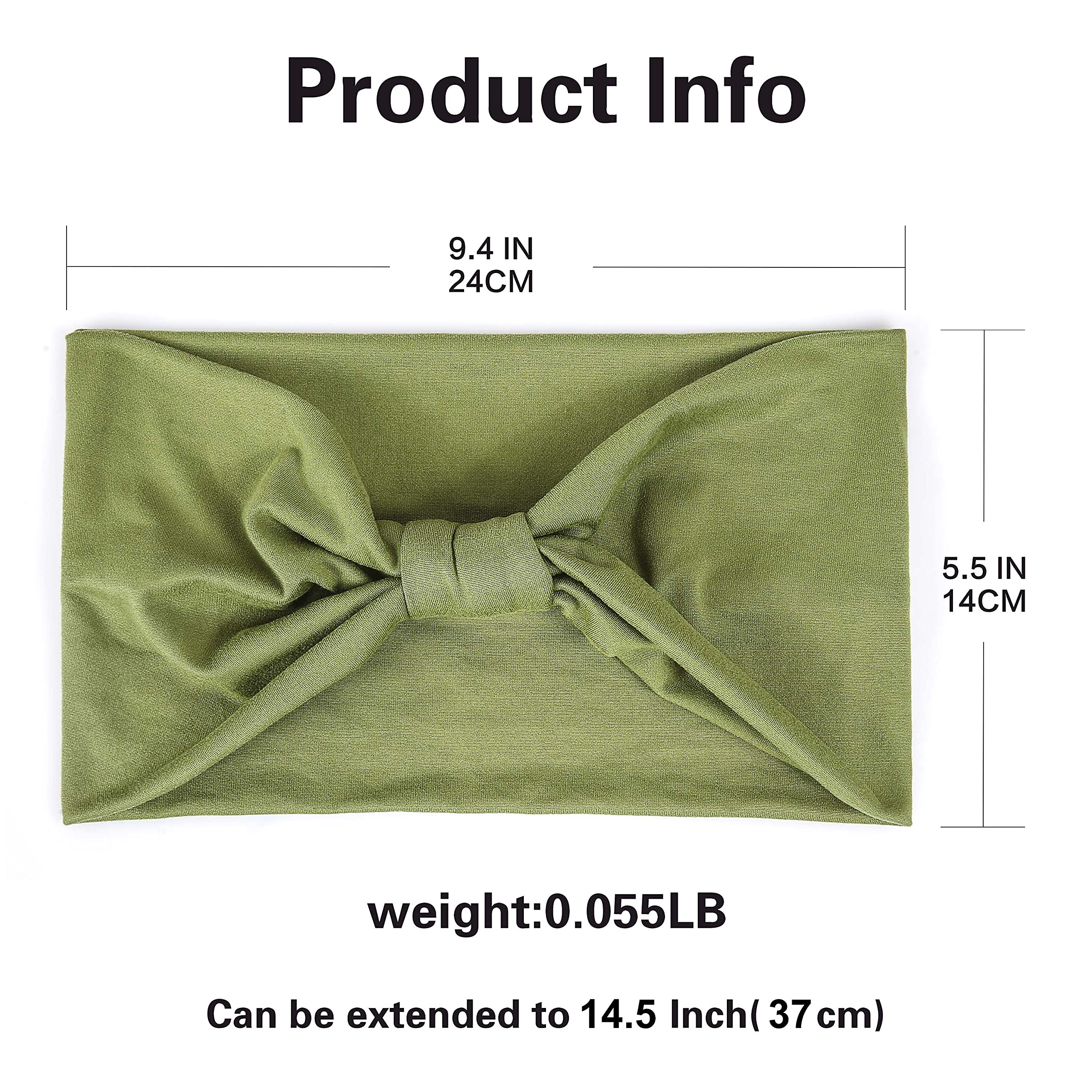 GiLi non-slip soft-elastic headbands provide secure fit for yoga and running