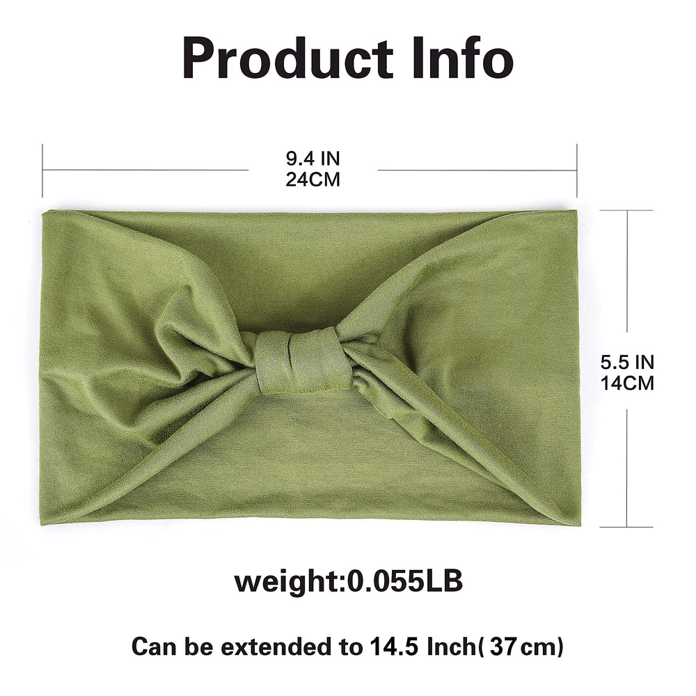 GiLi non-slip soft-elastic headbands provide secure fit for yoga and running
