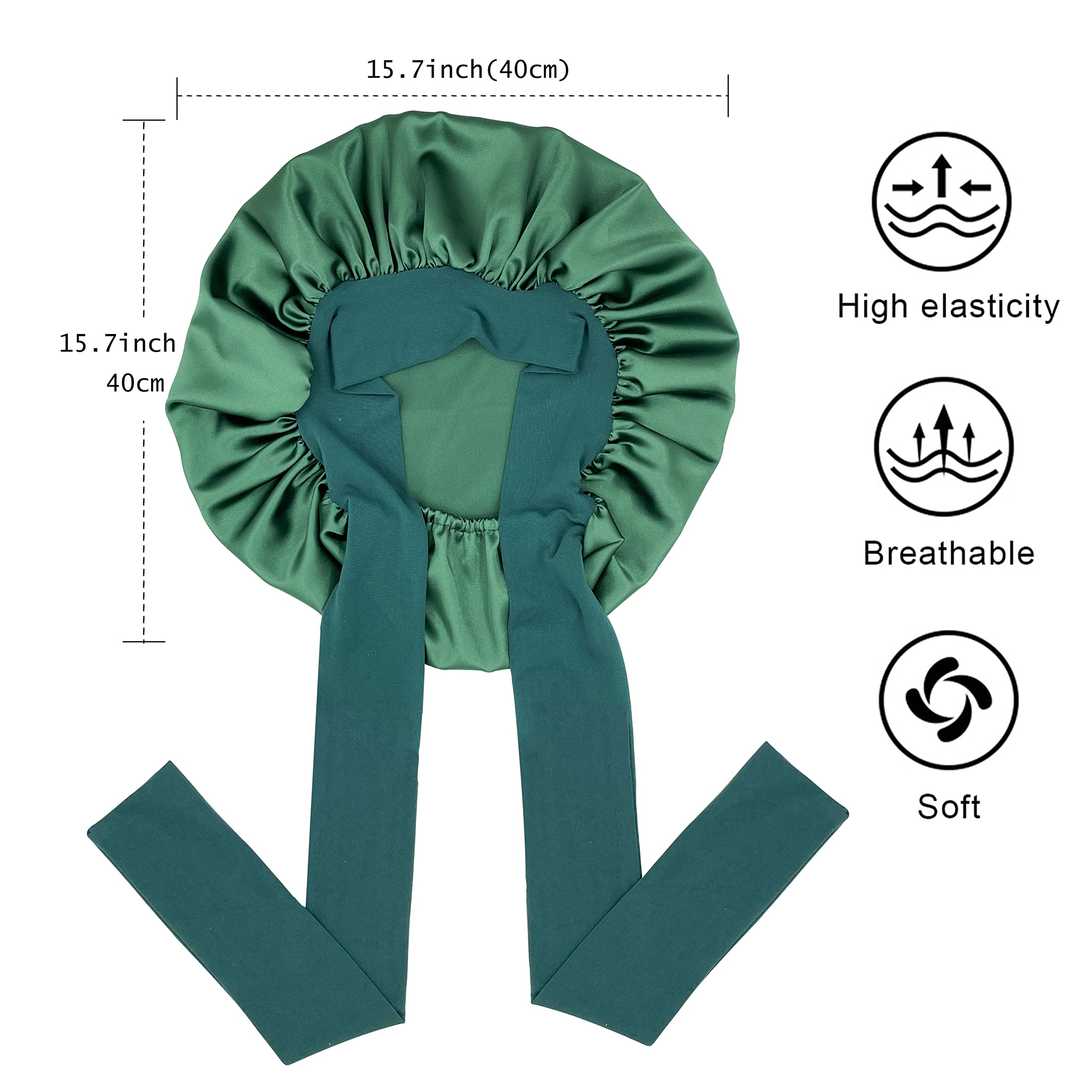 GiLi bonnet with adjustable straps ensures secure night comfort