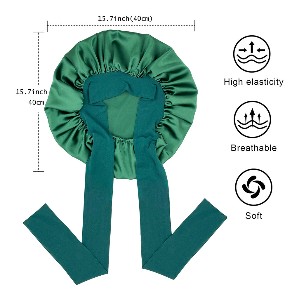 GiLi bonnet with adjustable straps ensures secure night comfort