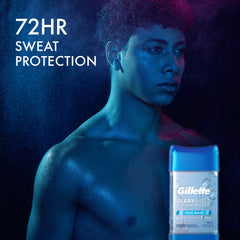 Gillette Advanced Clear Gel Cool Wave bottle top for easy quick application