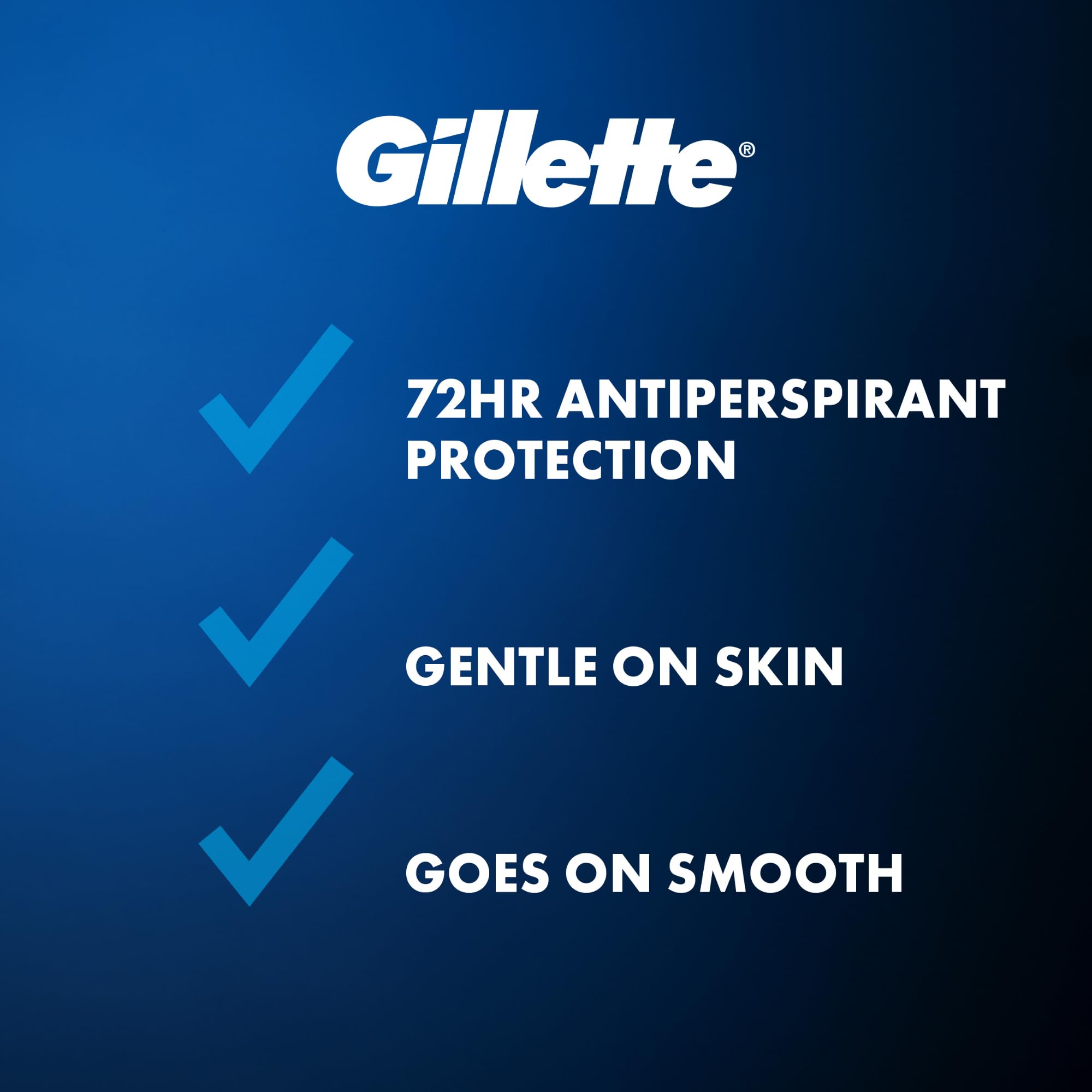 Gillette Clinical 72hr-protection-application highlights extended sweat defense during workouts