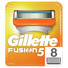 Gillette Fusion5 back precision trimmer shown for hard-to-reach areas.