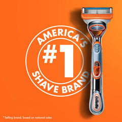 Gillette Fusion5 Power Razor blade refill for long-lasting shaves
