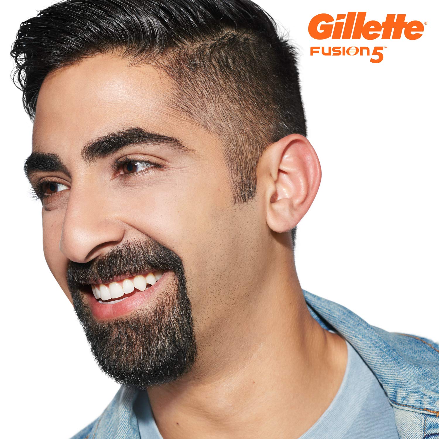 Gillette Fusion5 Power Razor blade stabilization for consistent spacing