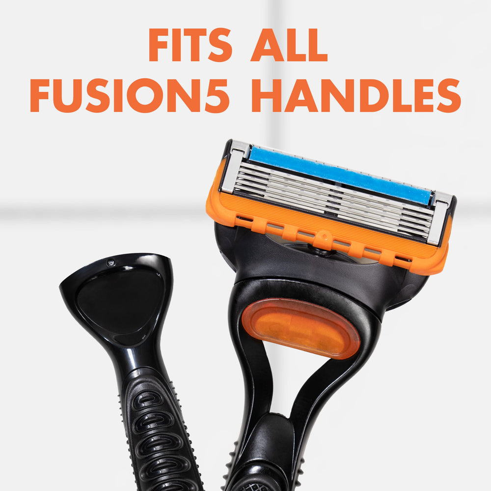 Gillette Fusion5 precision-trim-back image highlights easy hard-to-reach areas.