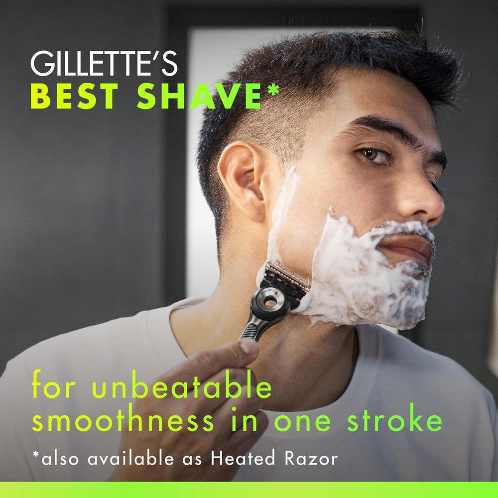 GilletteLabs blade refills universal compatibility with Exfoliating Bar and Heated Razor handles.