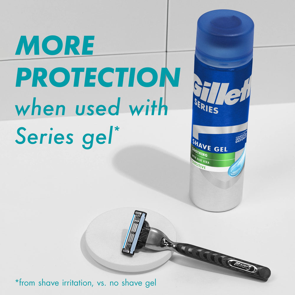 Daily-use refills enable quick, efficient morning shaves.