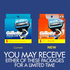 Gillette ProGlide Chill blades closeup highlights ultra-sharp blades for a close shave